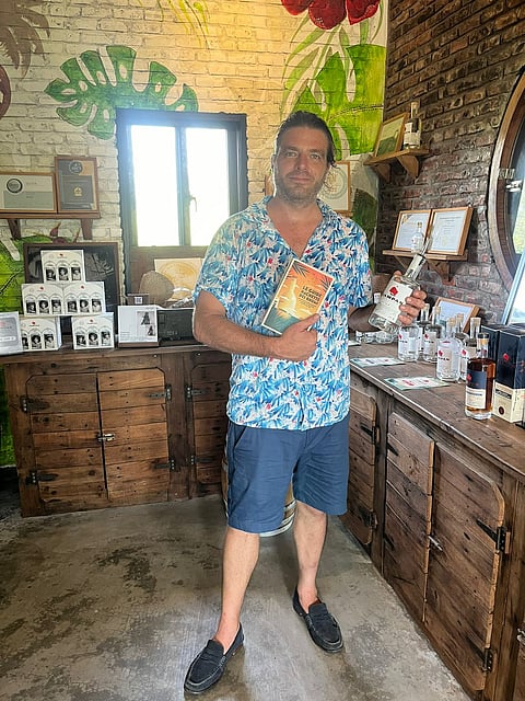  Antoine Poircuitte, the co-founder of La Distillerie d'Indochine