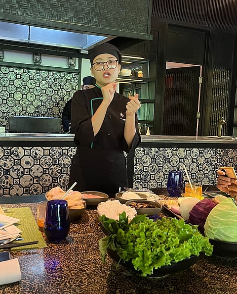 Chef Tran Thi Huyen Trang, an expert in traditional Vietnamese cuisine