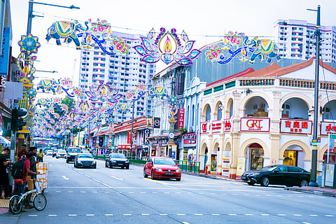 Little India dazzles up with vibrant decor 