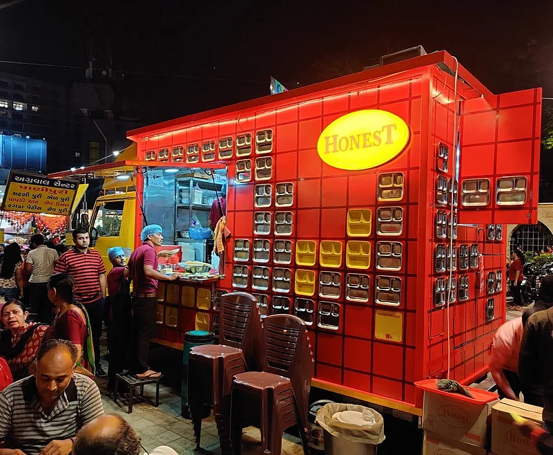 The Law Garden Night Market comes to life only after sundown