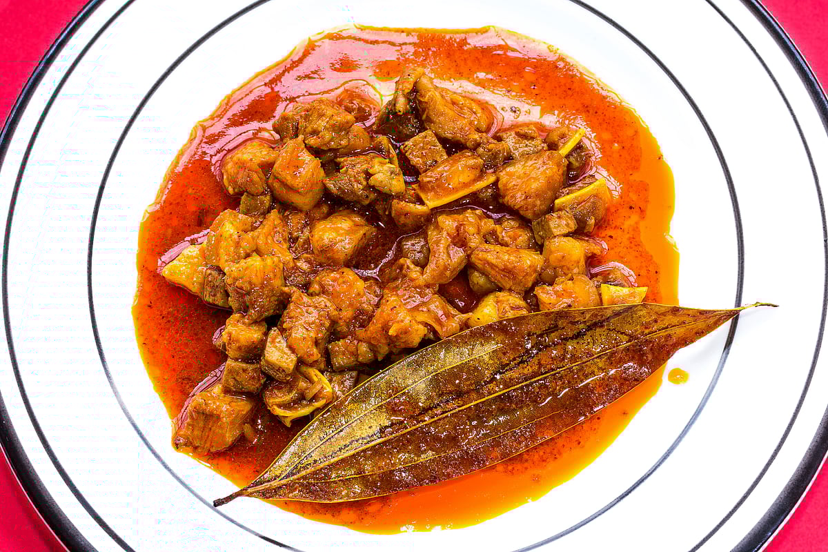 Sorpotel is an authentic Goan dish
