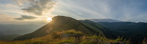 Sunrise at Z Point in Chikkamagaluru 