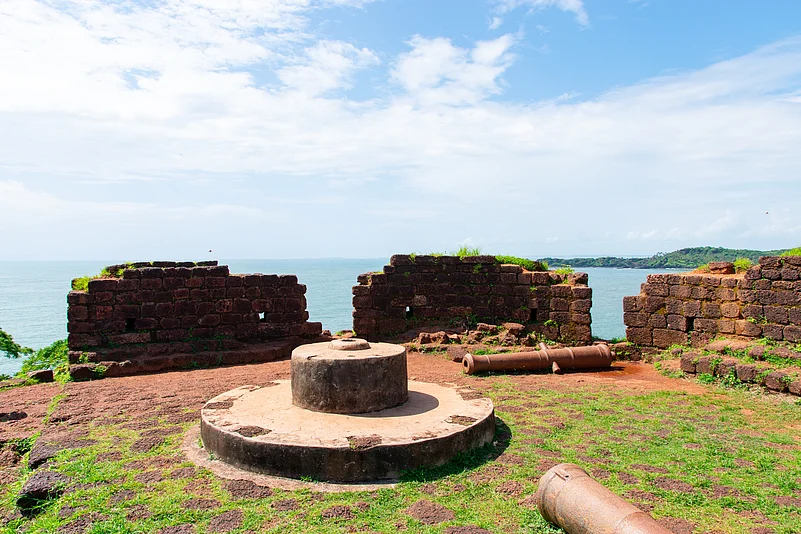The ruins of Cabo de Rama Fort