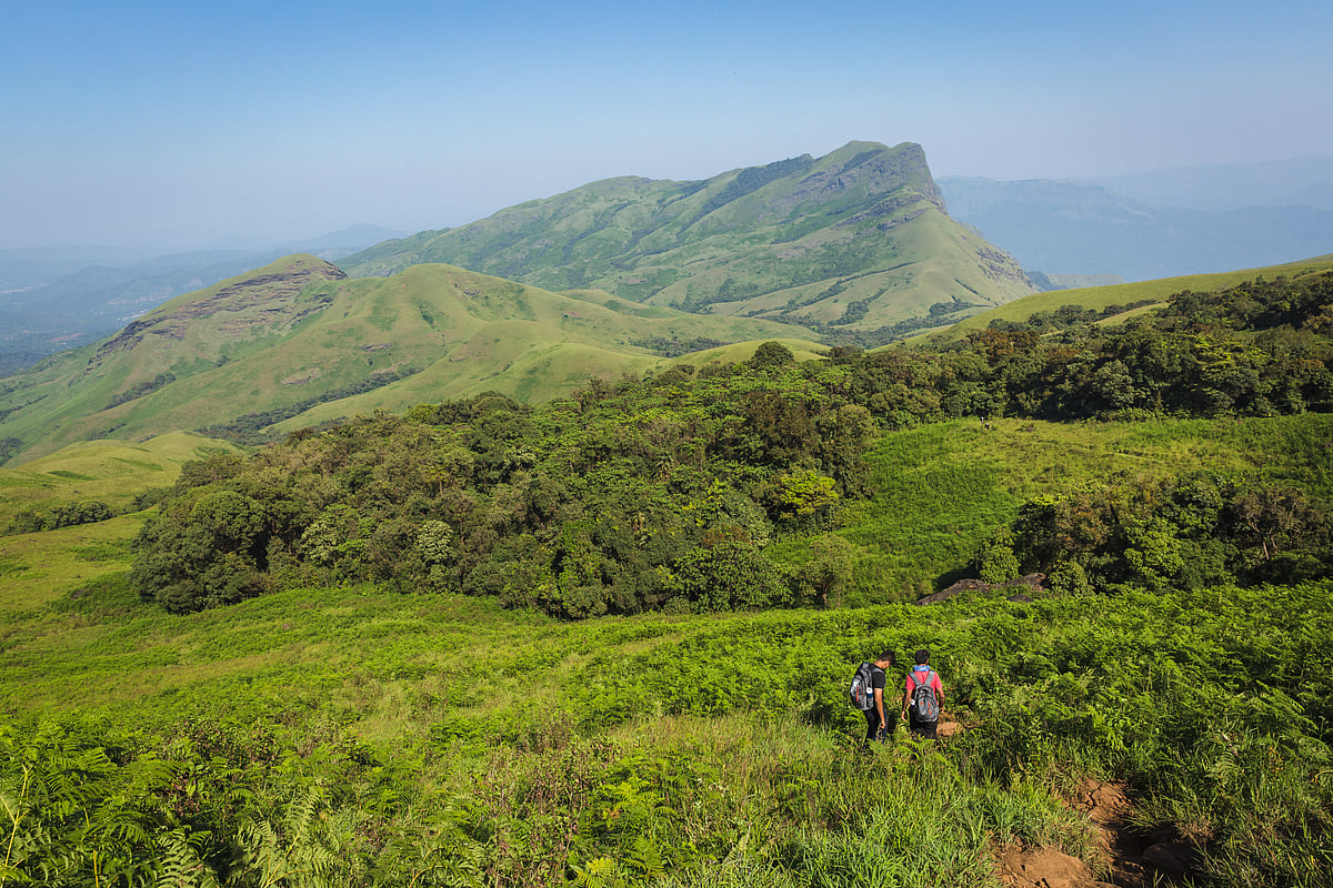 Hiking in the UNESCO-designated Kudremukha National Park