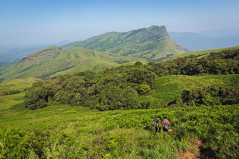 Hiking in the UNESCO-designated Kudremukha National Park