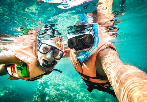 Snorkelling is an essential experience for every visitor