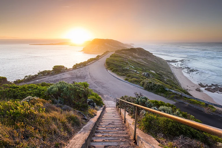 Sunrise at Point Nepean, part of the Mornington Peninsula in Victoria, Australia - Shutterstock