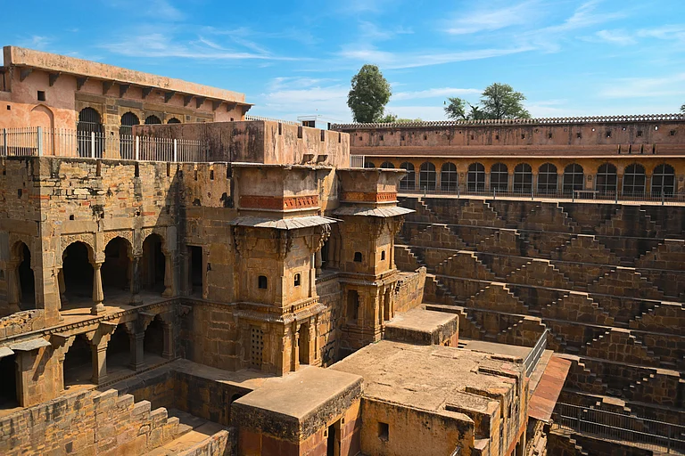 Chand Baoli. Abhaneri - Shuterstock