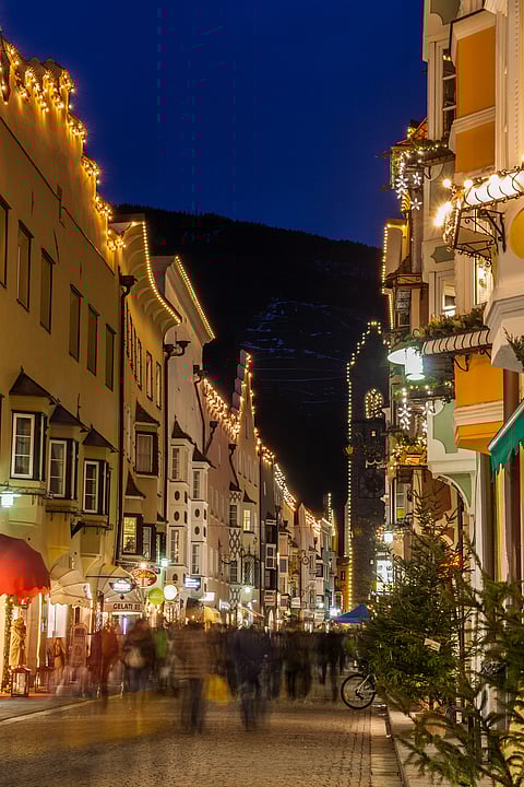 A view of Bolzano’s Christmas Market