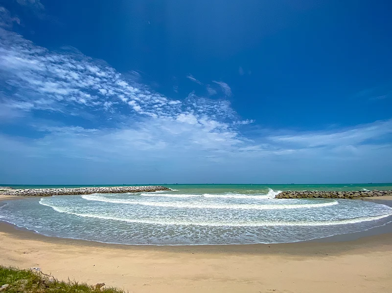 Crescent Moon Beach offers a quieter alternative to Thailands busy tourist destinations