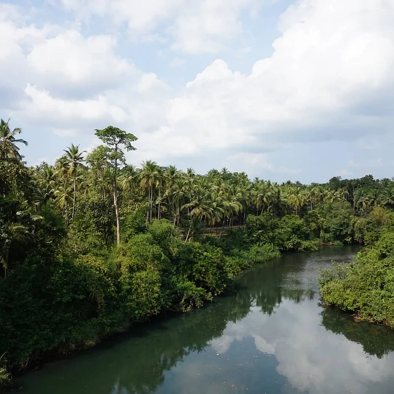 The Sanguem River of South Goa