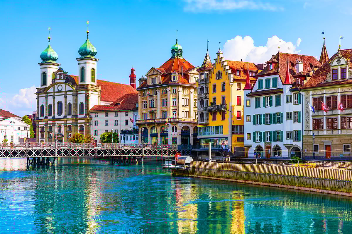 Lucerne is well-known for its remarkable preserved medieval architecture