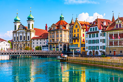 Lucerne is well-known for its remarkable preserved medieval architecture