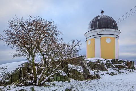 Snow at the Ursa Observatory