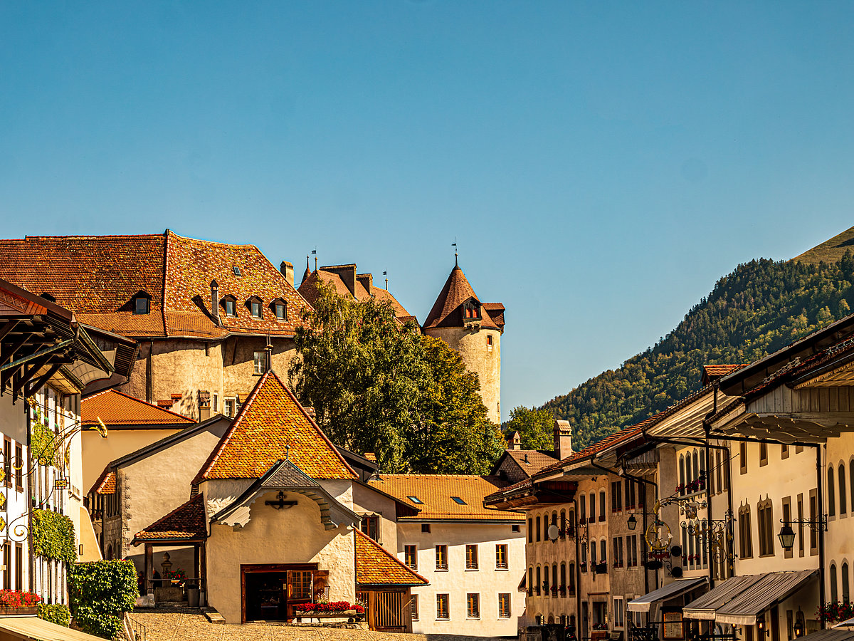 This charming medieval village is a feast for the senses and is roughly two hours from Zurich