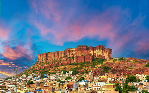 The festival is set in the backdrop of the majestic Mehrangarh Fort, a UNESCO World heritage site in Jodhpur, Rajasthan