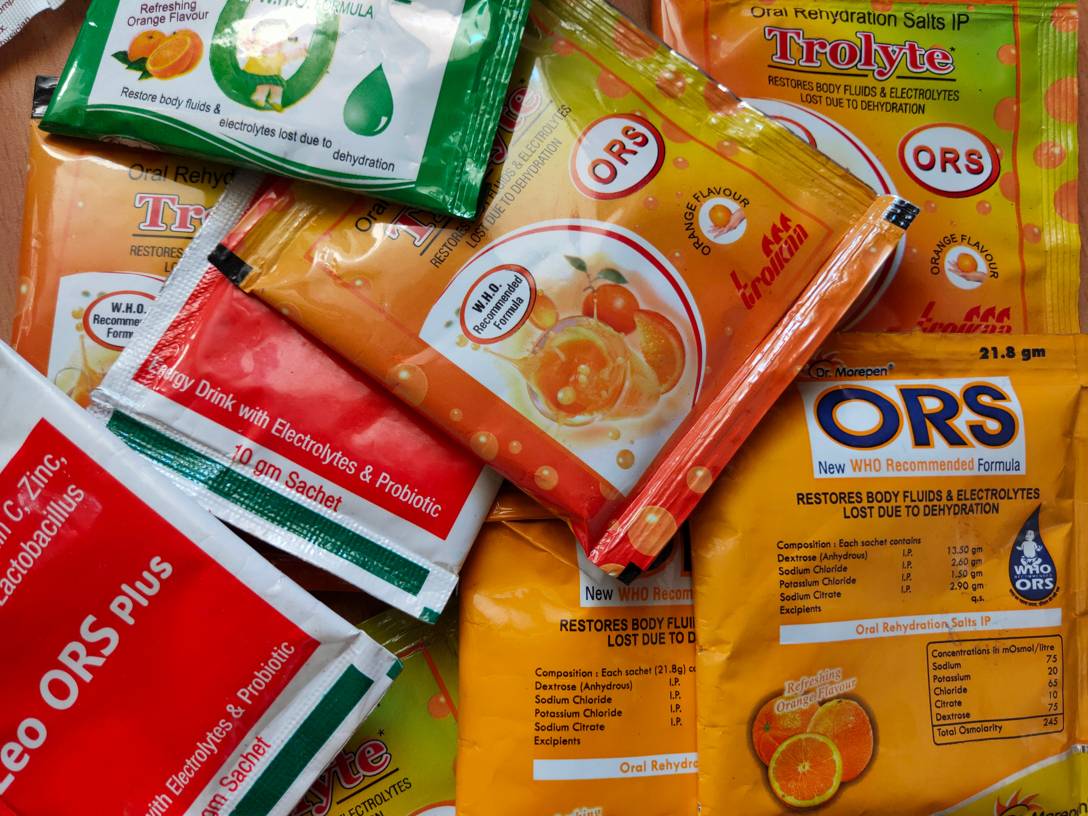 Bring oral rehydration salt (ORS) pouches with you on your winter trek