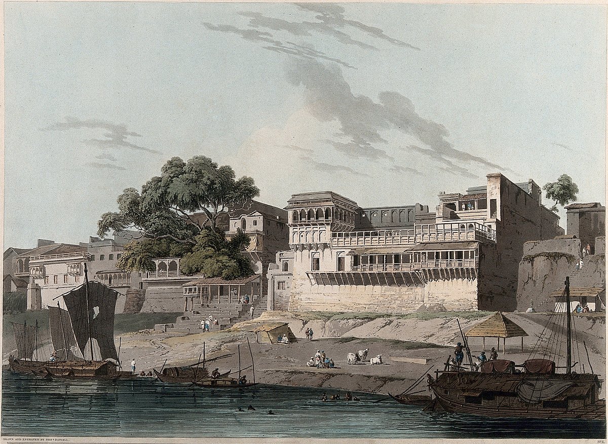 Part of the City of Patna, on the River Ganges by Thomas Daniell