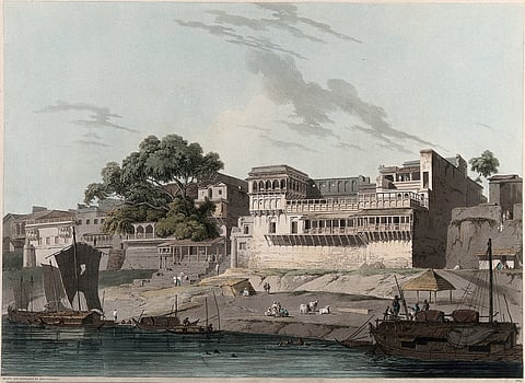 Part of the City of Patna, on the River Ganges by Thomas Daniell