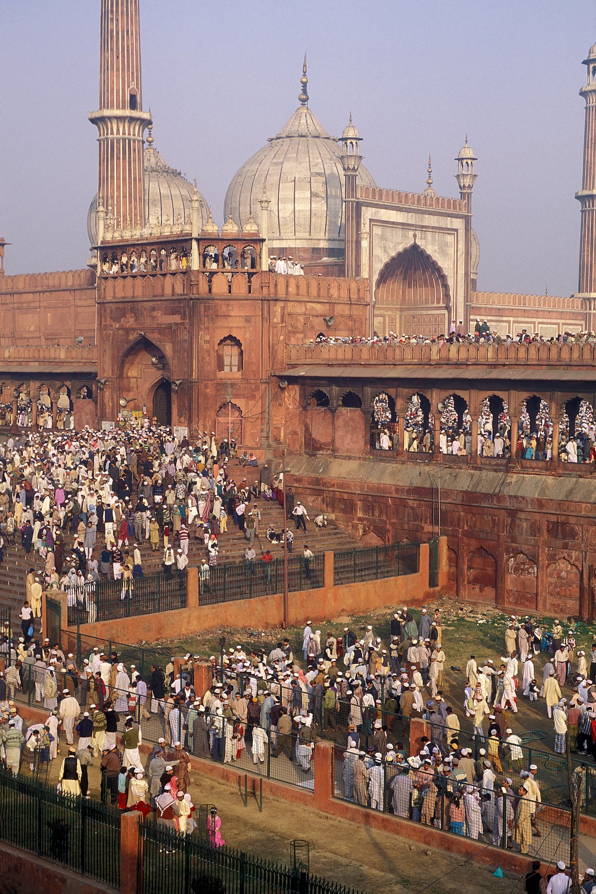 A view of the Jama Masjid in Old Delhi - Shutterstock