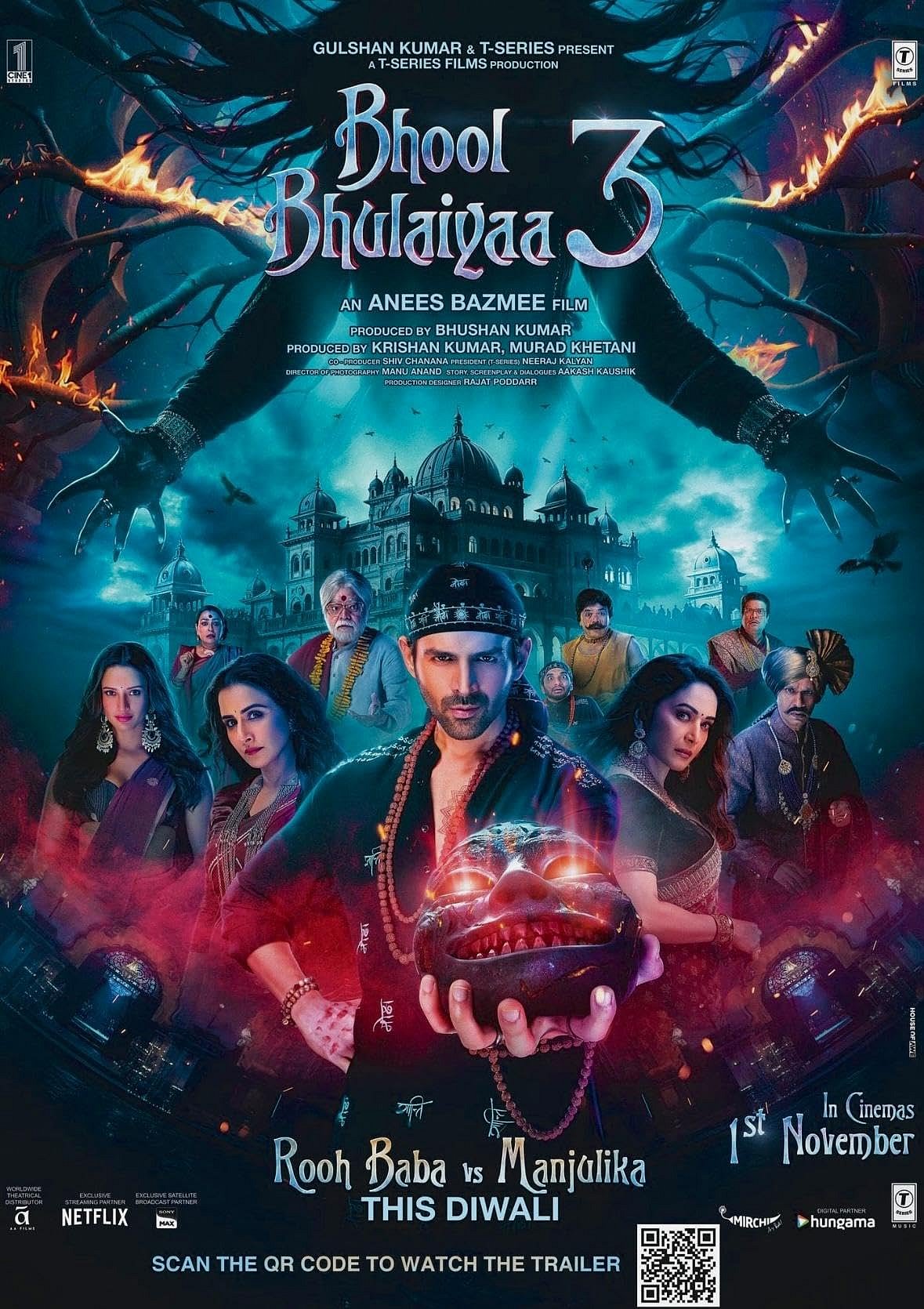 IMDb : A poster of the film Bhool Bhulaiya 3