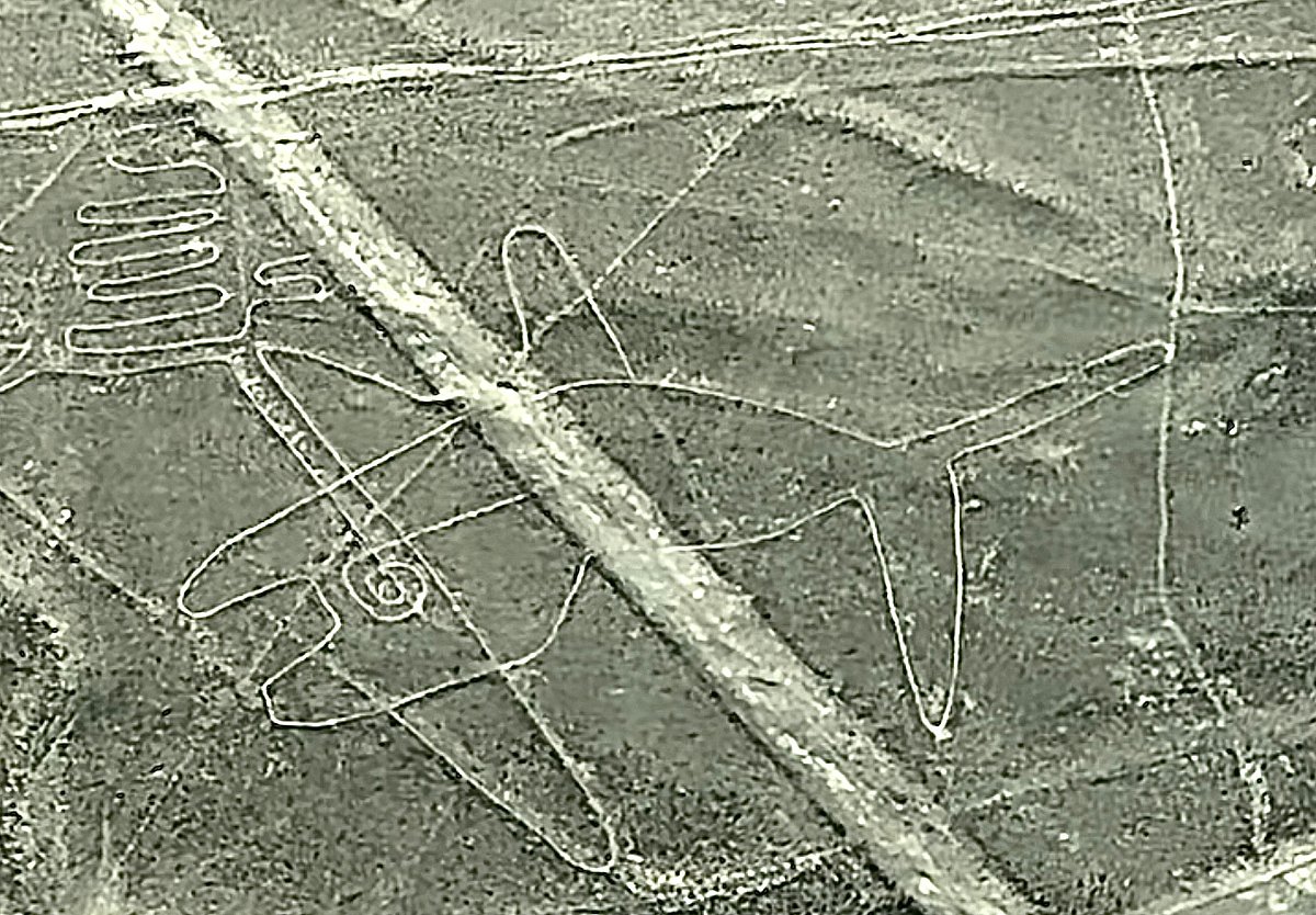 Nazca Lines, giant shapes of mysterious animals and geometric patterns carved into the earth, still puzzle historians and archaeologists