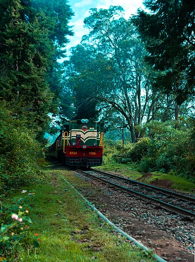 Shutterstock : A view of the Ooty Toy Train