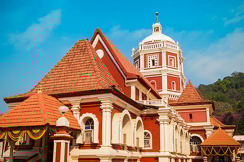 The 18th-century Shanta Durga Temple is dedicated to the goddess of the same name who mediates between Vishnu and Shiva