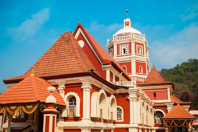 The 18th-century Shanta Durga Temple is dedicated to the goddess of the same name who mediates between Vishnu and Shiva