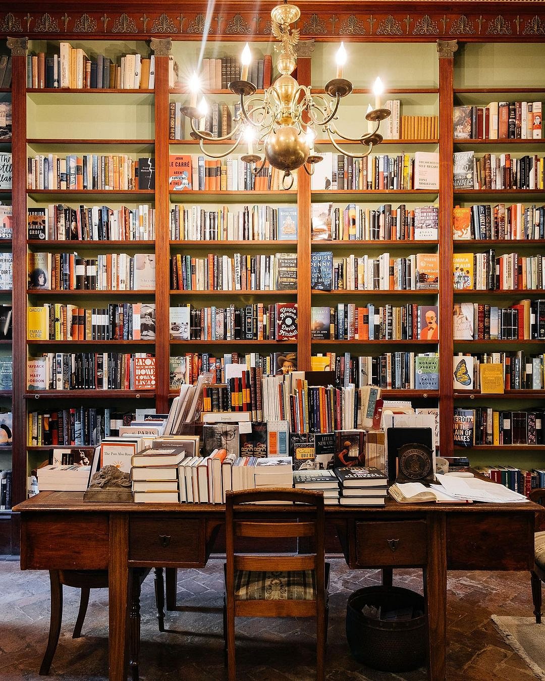 Described as the prettiest bookshop in America, Faulkner House Books is an incredibly elegant space