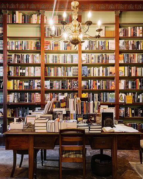 Described as the prettiest bookshop in America, Faulkner House Books is an incredibly elegant space