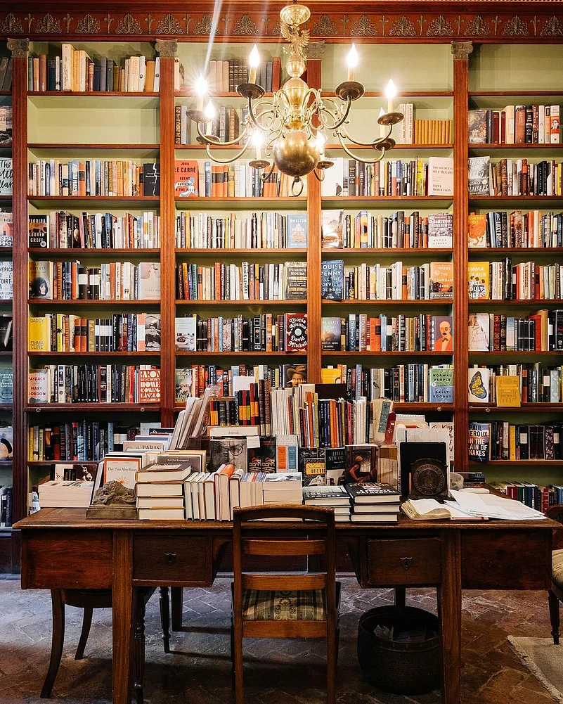 Described as the prettiest bookshop in America, Faulkner House Books is an incredibly elegant space