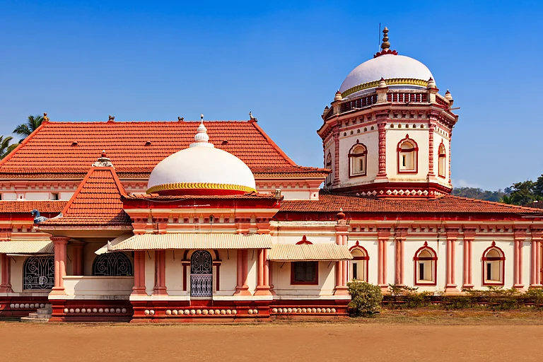 Unlike many other Hindu temples which had to be moved due to Portuguese conquest, the Nagueshi Temple of Goa is in its original place - saiko3p/Shutterstock