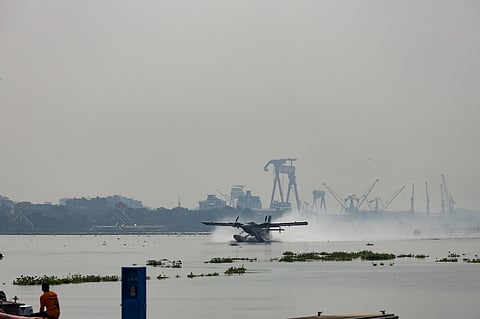 The seaplanes have capacities of nine, 15, 17, 20 and 30 seats, with passengers boarding from waterdromes that float on water