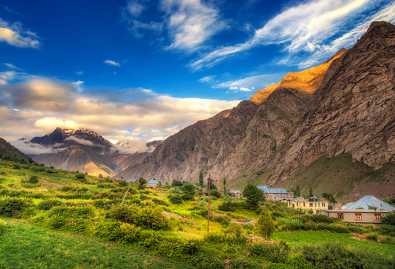 Jispa Waterfall Planning An Offbeat Winter Himachal Trip? Here's Why You Should Visit Jispa
