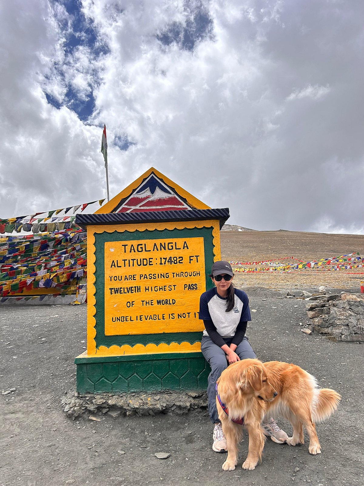 At 17,480 feet, Tanglang La is one of the highest passes in the world