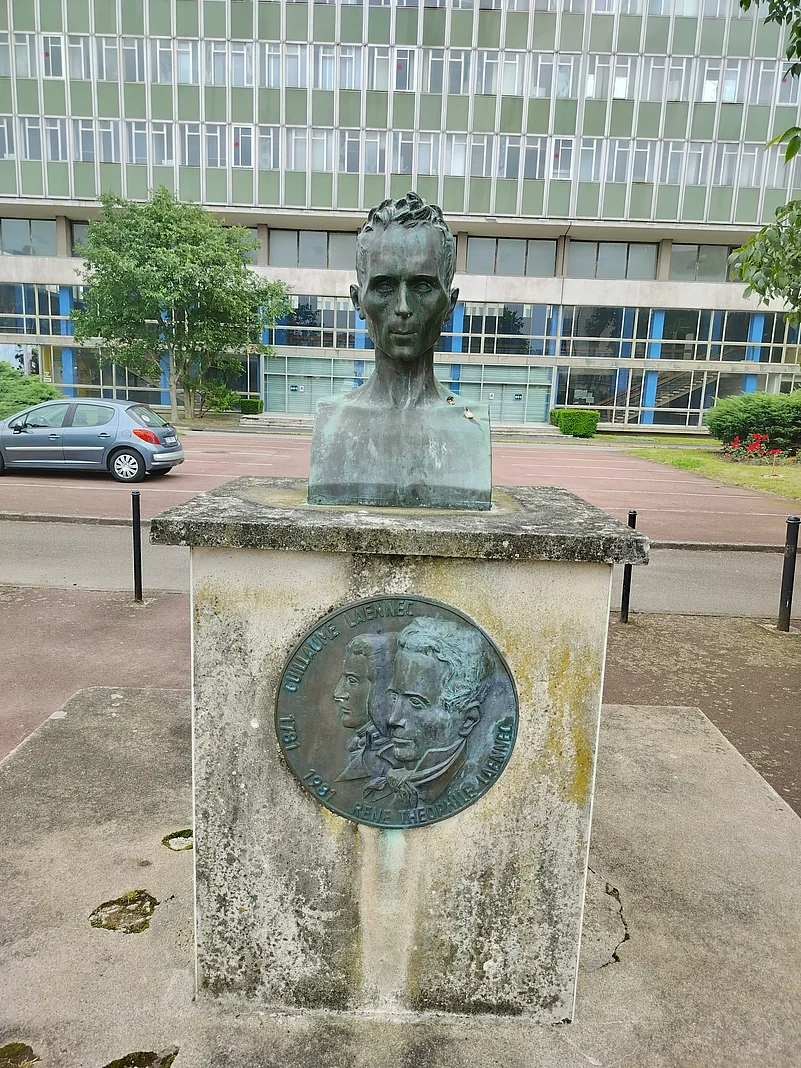 René Laennec invented the stethoscope, an instrument that has been associated with the medical profession since