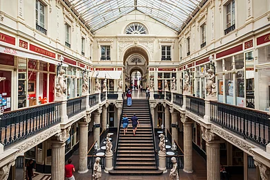 saiko3p/Shutterstock : The Passage Pommeraye is an elegant shopping mall in central Nantes, France