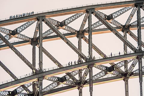 If you want to get a good look of Sydney from above, consider making the journey to the top of the Sydney Harbour Bridge for 360-degree views