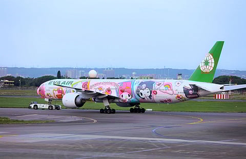 EVA Air operates a modern fleet of 84 aircraft, including four themed jets.