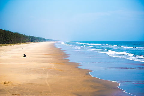 A beach in Andhra Pradesh