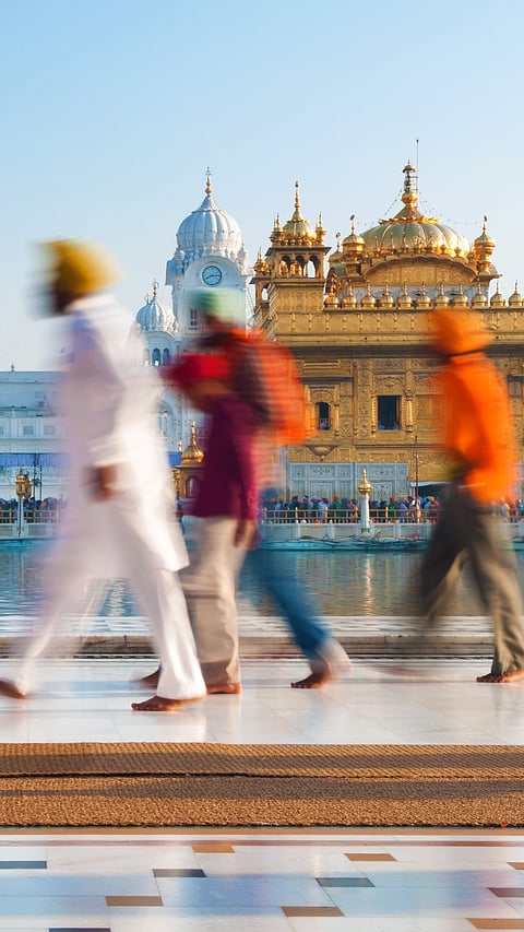 Golden Temple in Amritsar