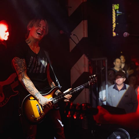 Musician Keith Urban recently performed at the Oxford Art Factory in Sydney