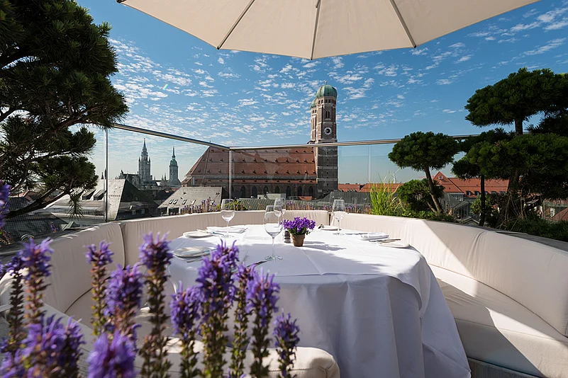 Birds Nest Rooftop Bar at the hotel