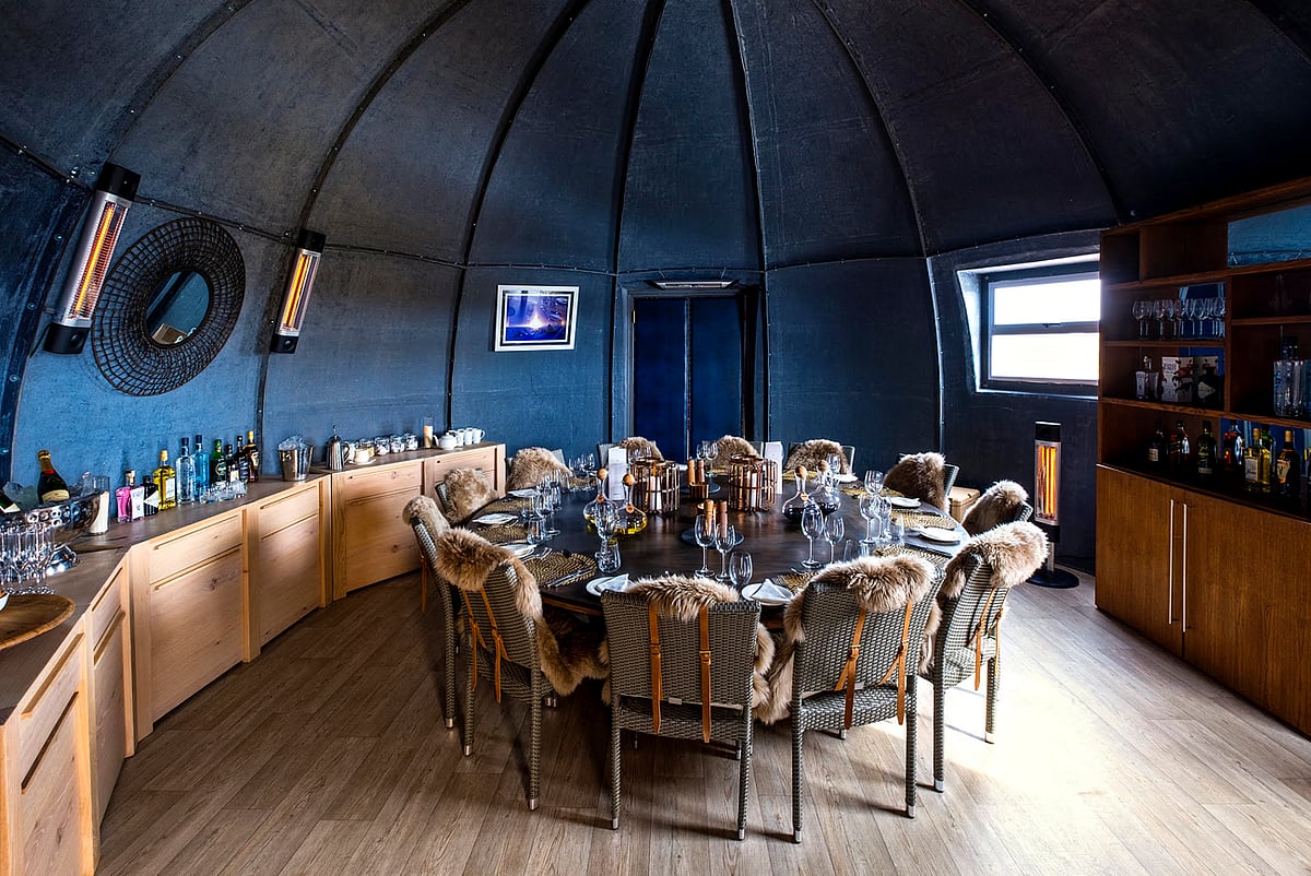 Savour gourmet meals prepared by a private chef at the Whichaway camp