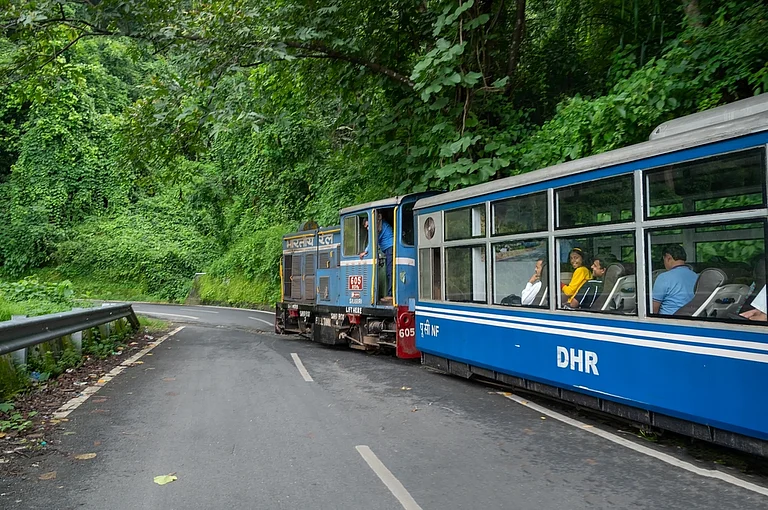 The narrow-gauge Darjeeling Himalayan Railway (DHR) is a UNESCO - Rudra Narayan Mitra/Shutterstock