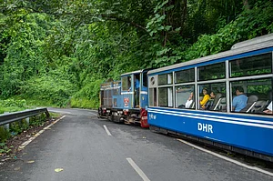 Rudra Narayan Mitra/Shutterstock : The narrow-gauge Darjeeling Himalayan Railway (DHR) is a UNESCO