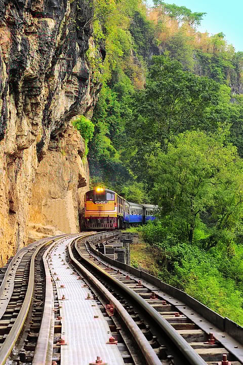 The Death Railway is also known as the Siam-Burma Railway