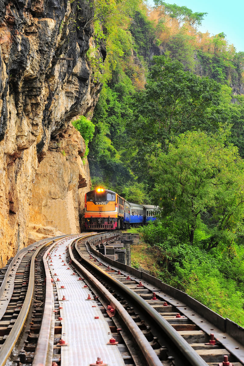 The Death Railway is also known as the Siam-Burma Railway