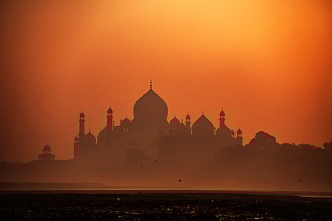 The Taj Mahal In Agra
